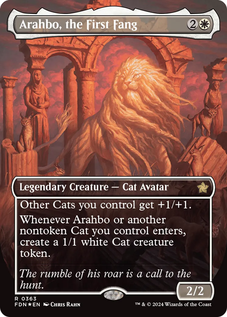 Arahbo, the First Fang — Foundations — Magic: The Gathering