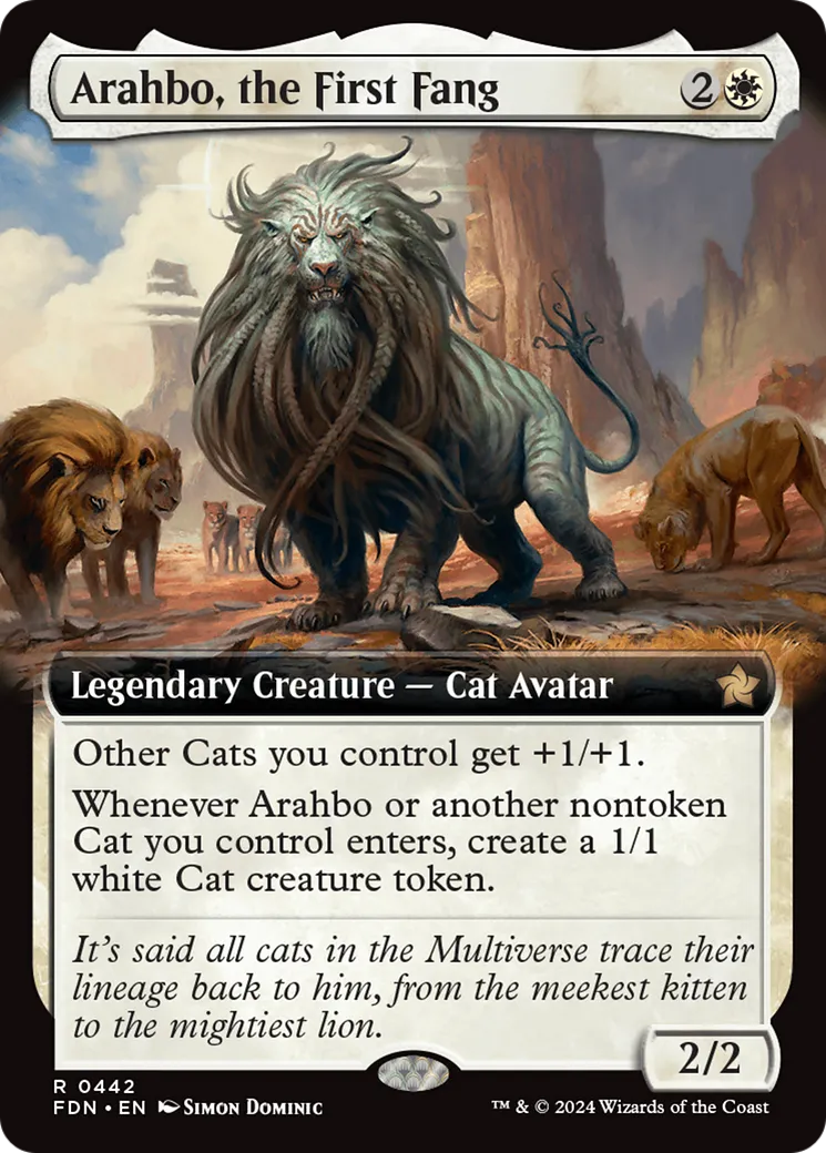 Arahbo, the First Fang — Foundations — Magic: The Gathering