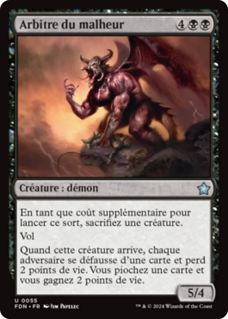 Arbitre du malheur — Foundations — Magic: The Gathering