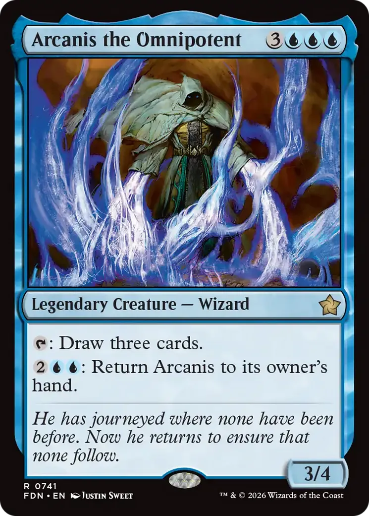 Arcanis l'omnipotent — Foundations — Magic: The Gathering