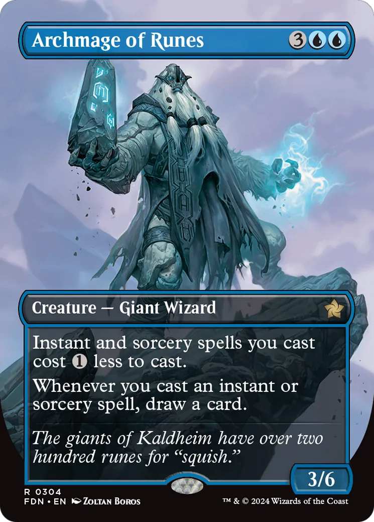 Archmage of Runes — Foundations — Magic: The Gathering