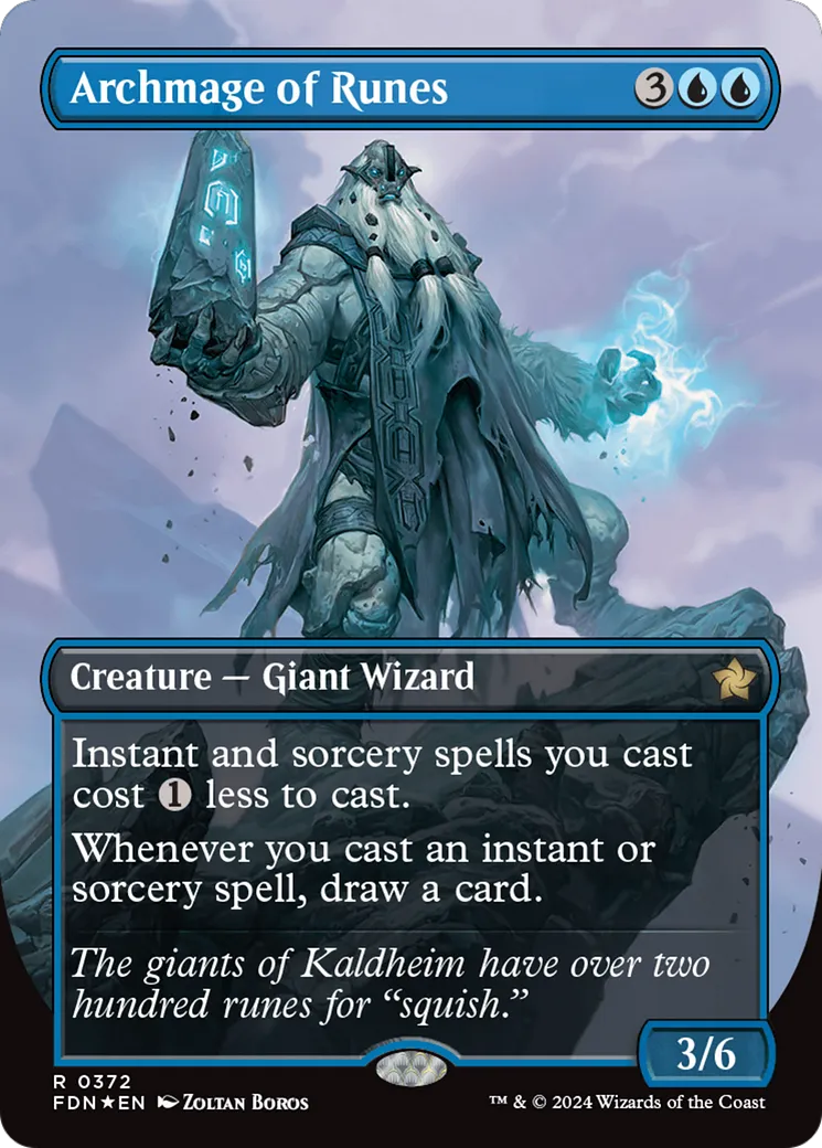 Archmage of Runes — Foundations — Magic: The Gathering