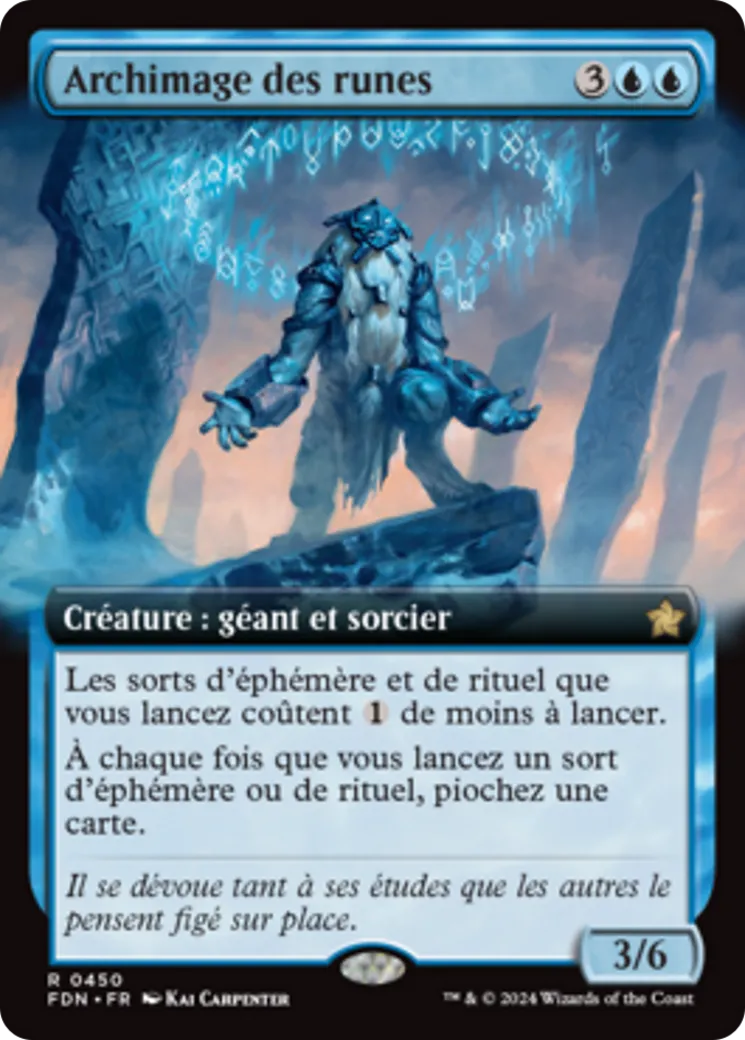 Archimage des runes — Foundations — Magic: The Gathering