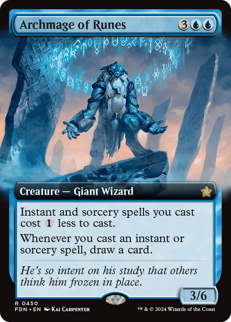 Archmage of Runes — Foundations — Magic: The Gathering