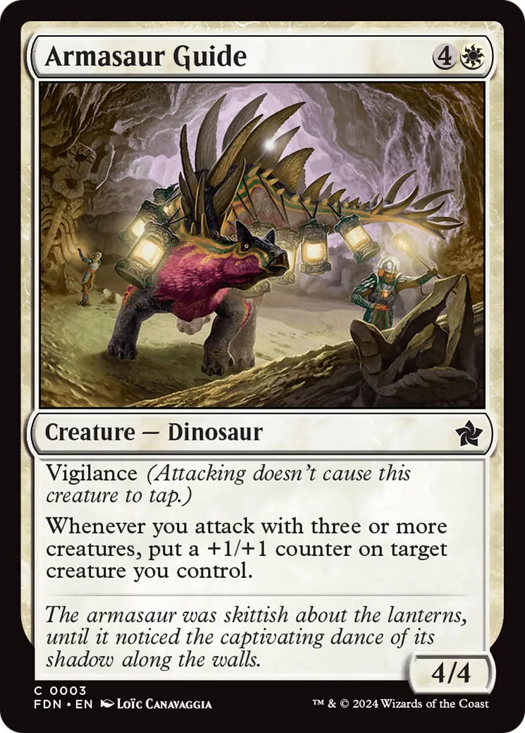Armasaur Guide — Foundations — Magic: The Gathering