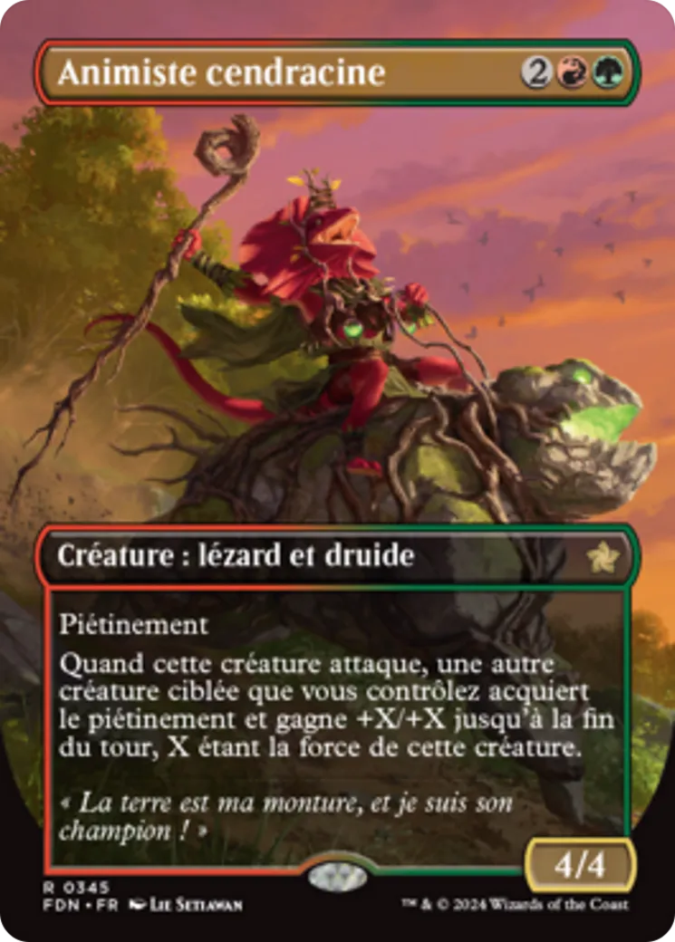 Animiste cendracine — Foundations — Magic: The Gathering
