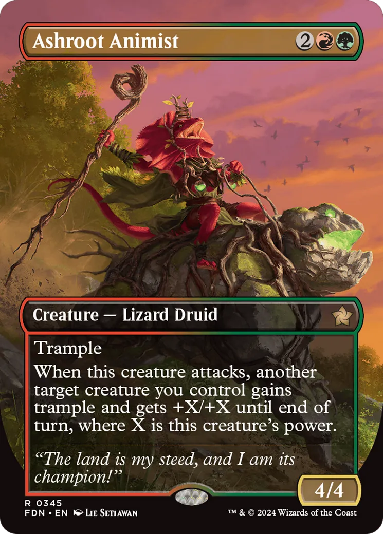 Ashroot Animist — Foundations — Magic: The Gathering