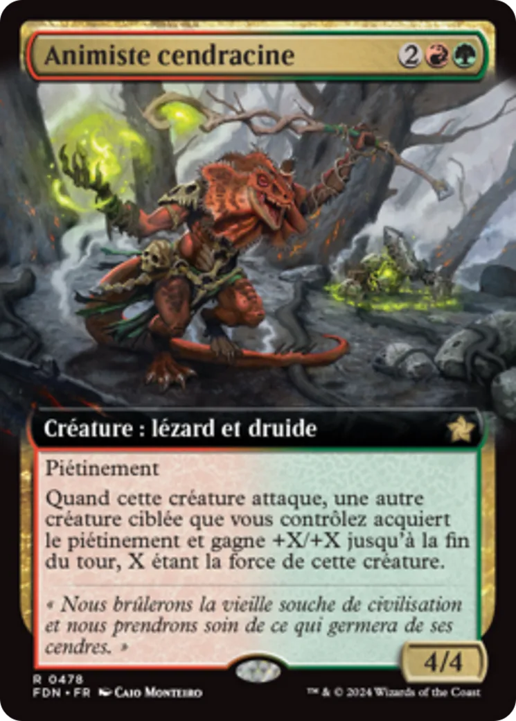 Animiste cendracine — Foundations — Magic: The Gathering