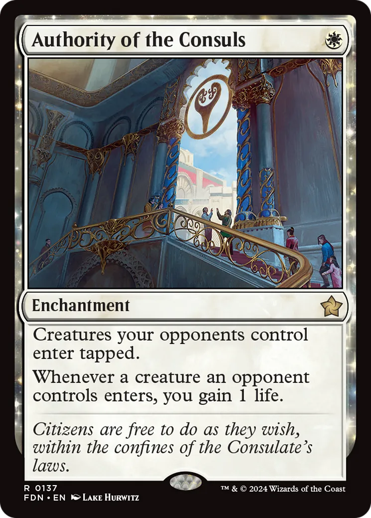 Authority of the Consuls — Foundations — Magic: The Gathering