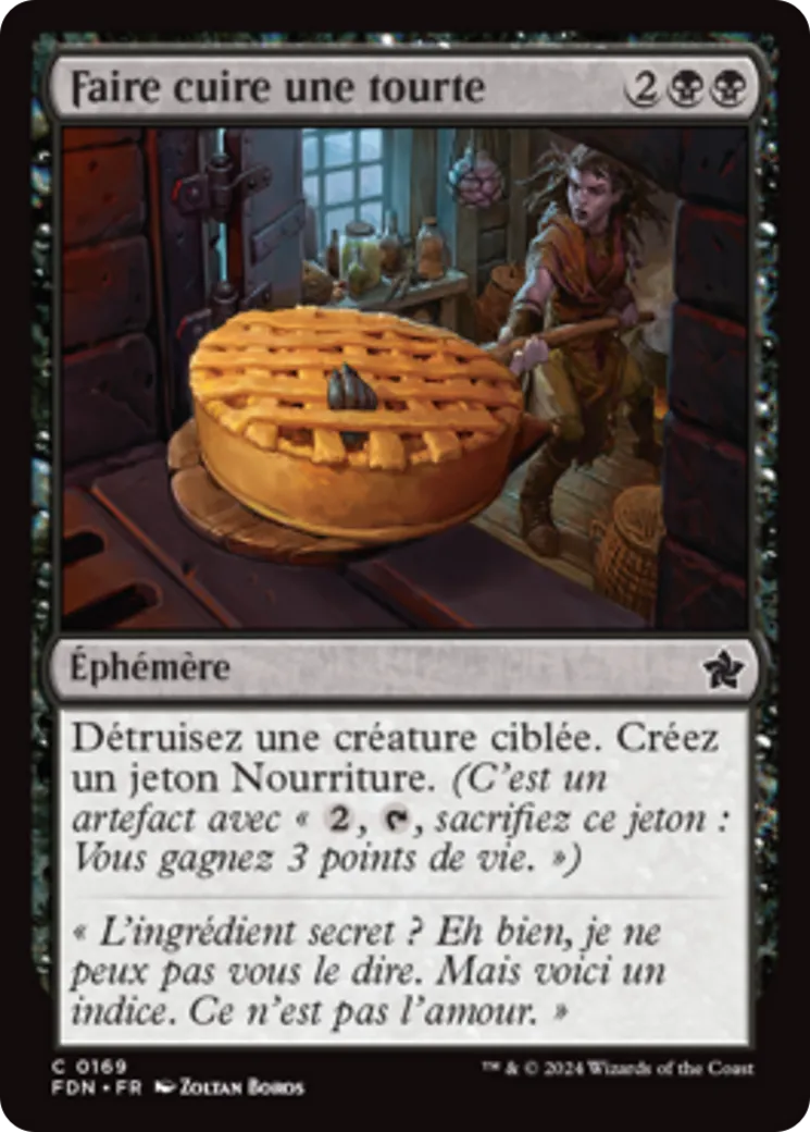 Faire cuire une tourte — Foundations — Magic: The Gathering