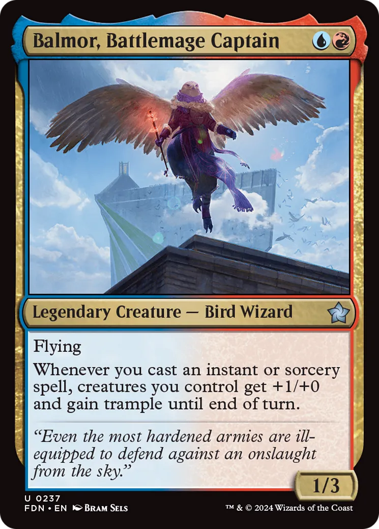 Balmor, capitaine mage de bataille — Foundations — Magic: The Gathering