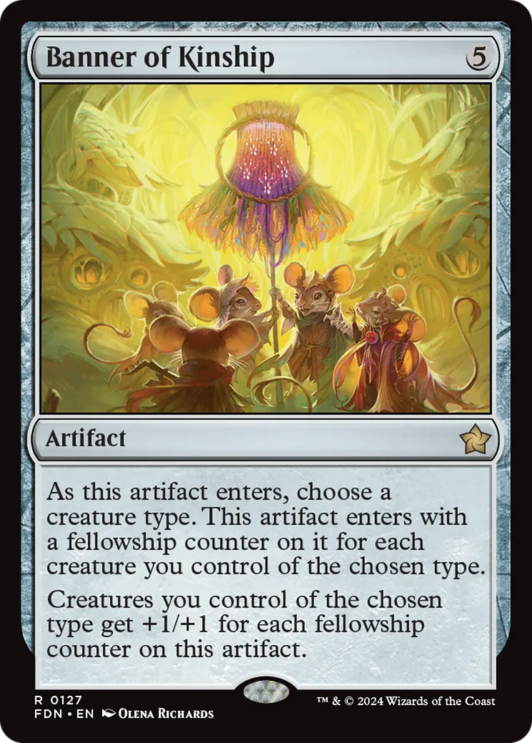 Banner of Kinship — Foundations — Magic: The Gathering