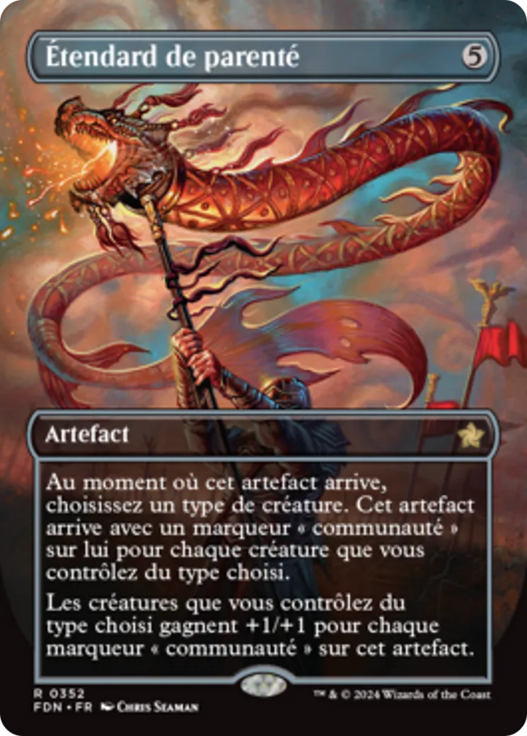Étendard de parenté — Foundations — Magic: The Gathering