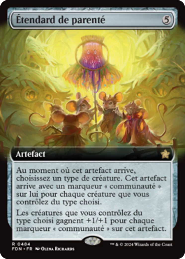 Étendard de parenté — Foundations — Magic: The Gathering