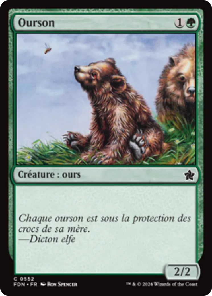 Ourson — Foundations — Magic: The Gathering