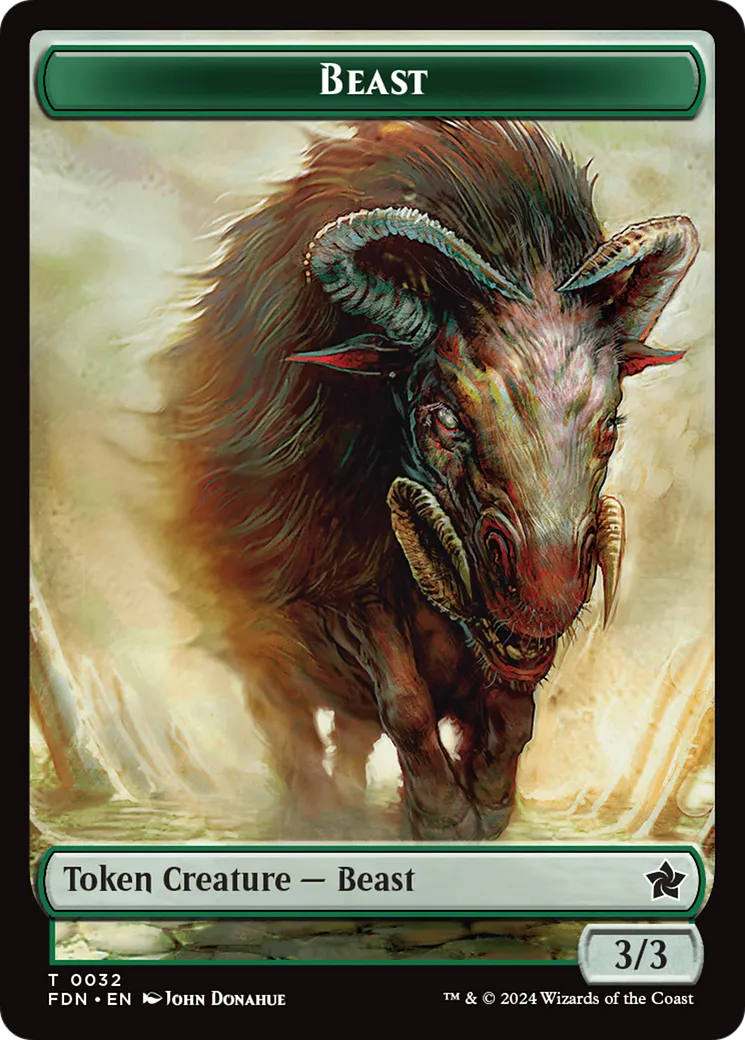 Beast — Foundations — Magic: The Gathering