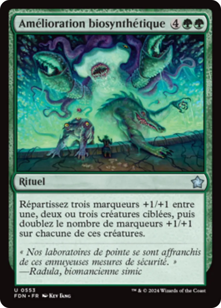 Amélioration biosynthétique — Foundations — Magic: The Gathering