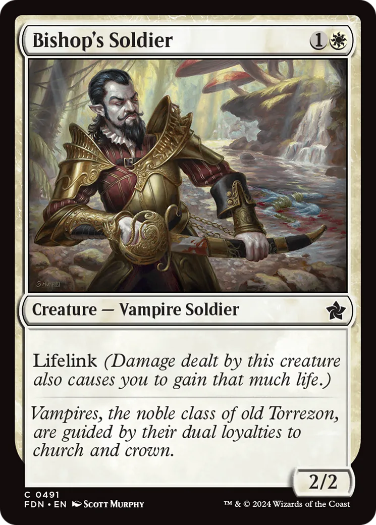 Bishop's Soldier — Foundations — Magic: The Gathering