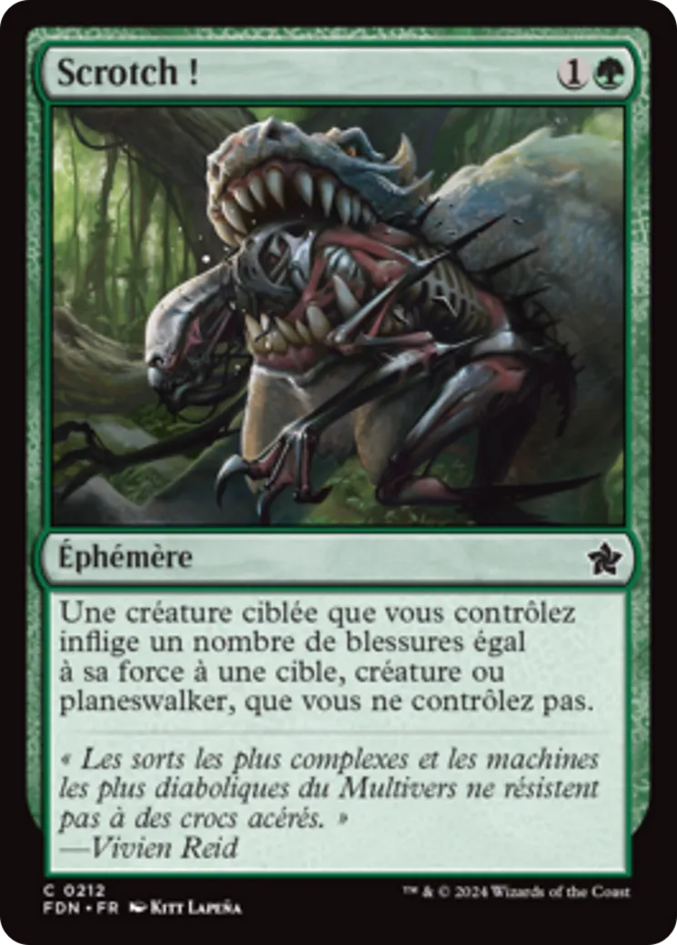 Scrotch ! — Foundations — Magic: The Gathering