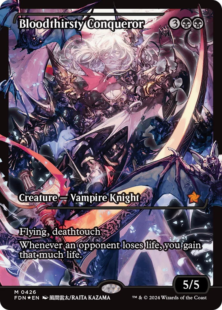 Conquérant assoiffé de sang — Foundations — Magic: The Gathering