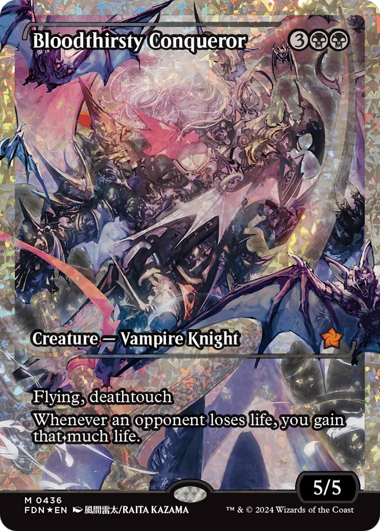 Conquérant assoiffé de sang — Foundations — Magic: The Gathering