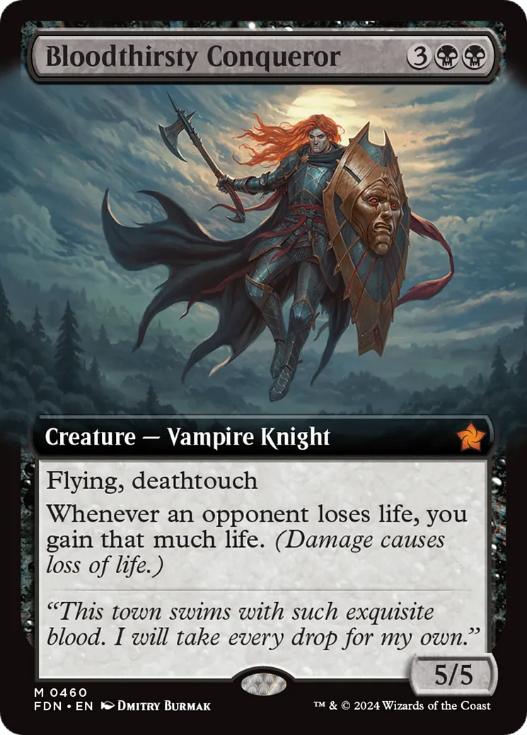 Bloodthirsty Conqueror — Foundations — Magic: The Gathering