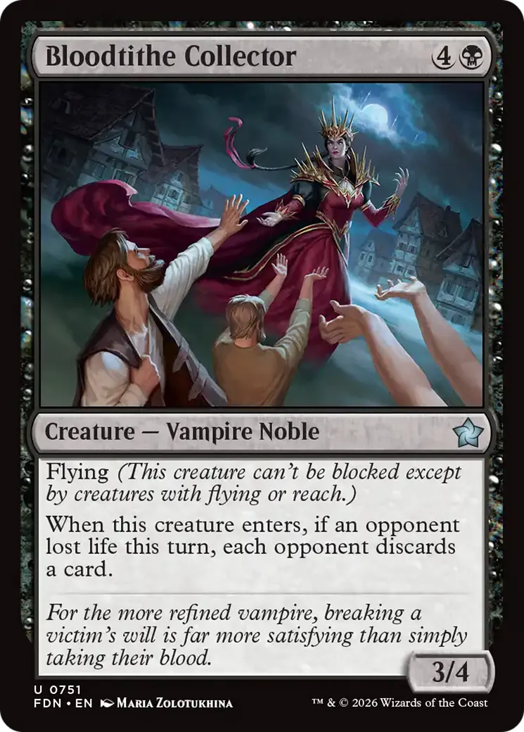 Collectrice de la dîme de sang — Foundations — Magic: The Gathering