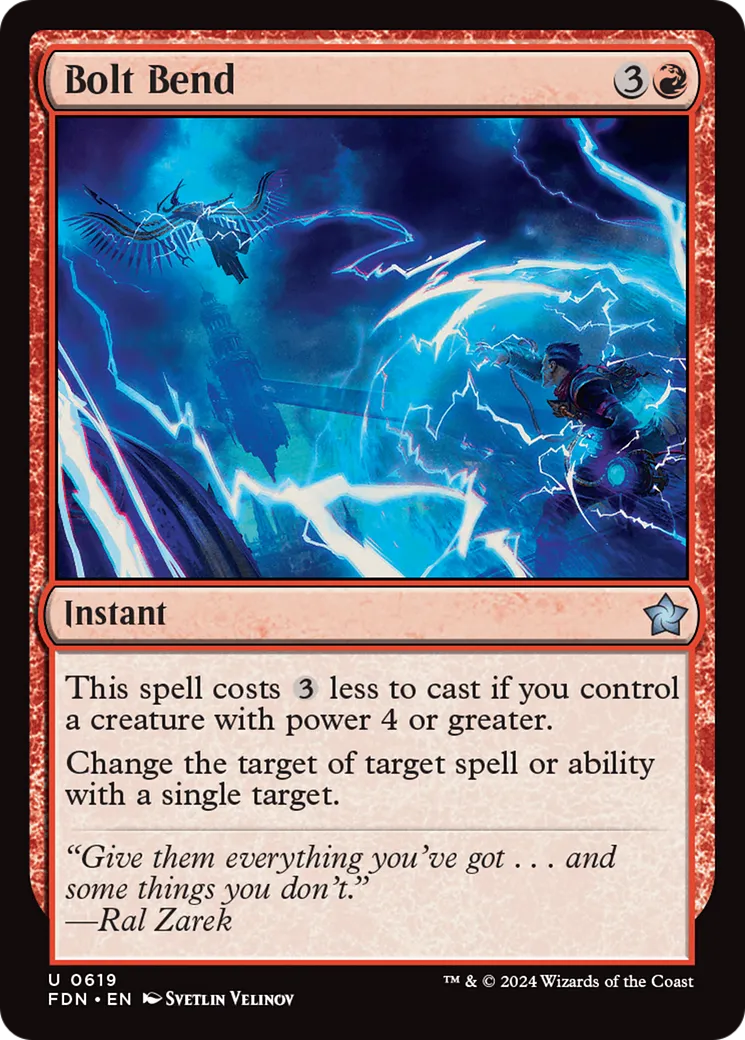 Ploiement d'éclair — Foundations — Magic: The Gathering