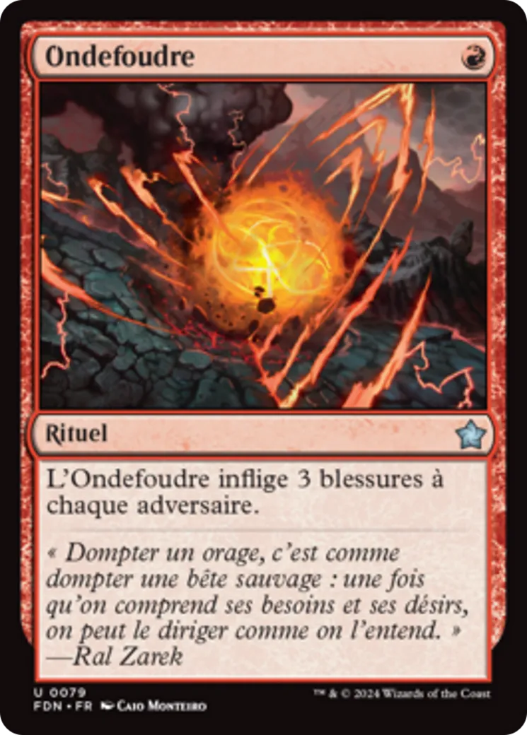 Ondefoudre — Foundations — Magic: The Gathering