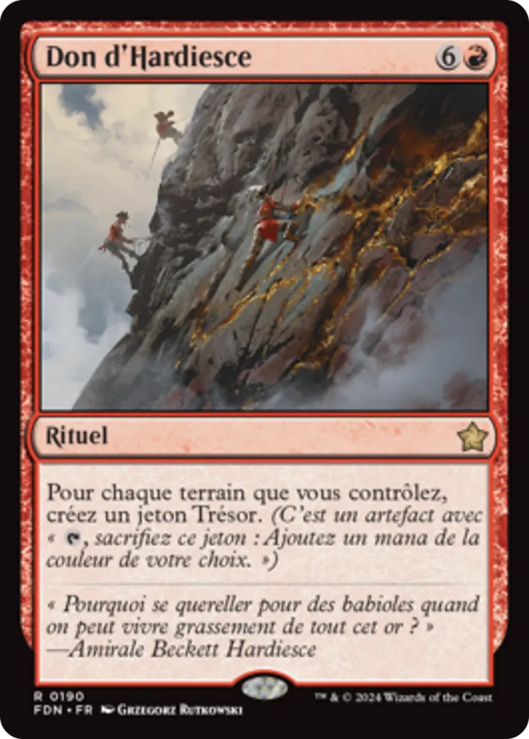 Don d'Hardiesce — Foundations — Magic: The Gathering