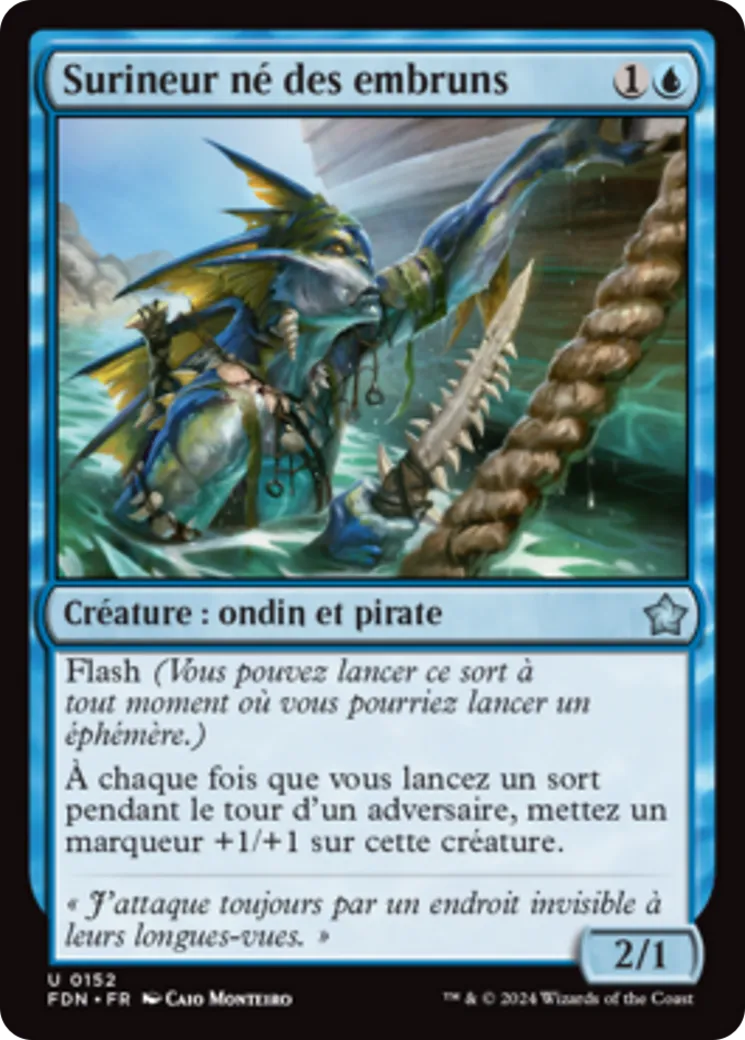 Surineur né des embruns — Foundations — Magic: The Gathering