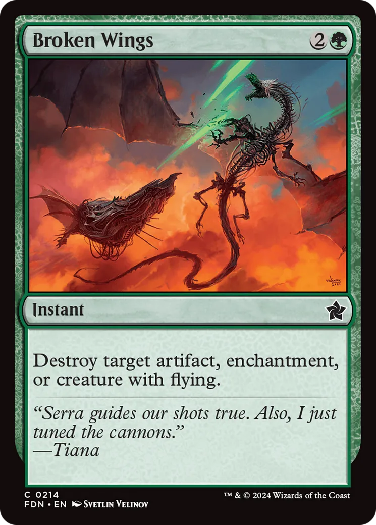 Ailes brisées — Foundations — Magic: The Gathering
