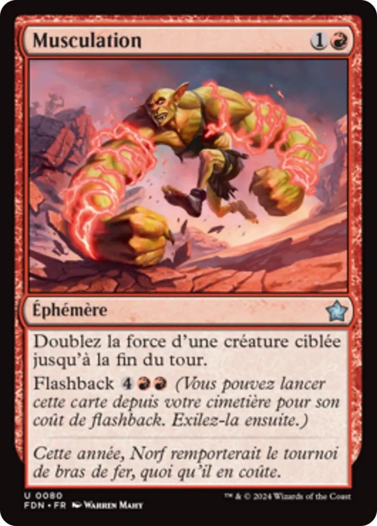 Musculation — Foundations — Magic: The Gathering