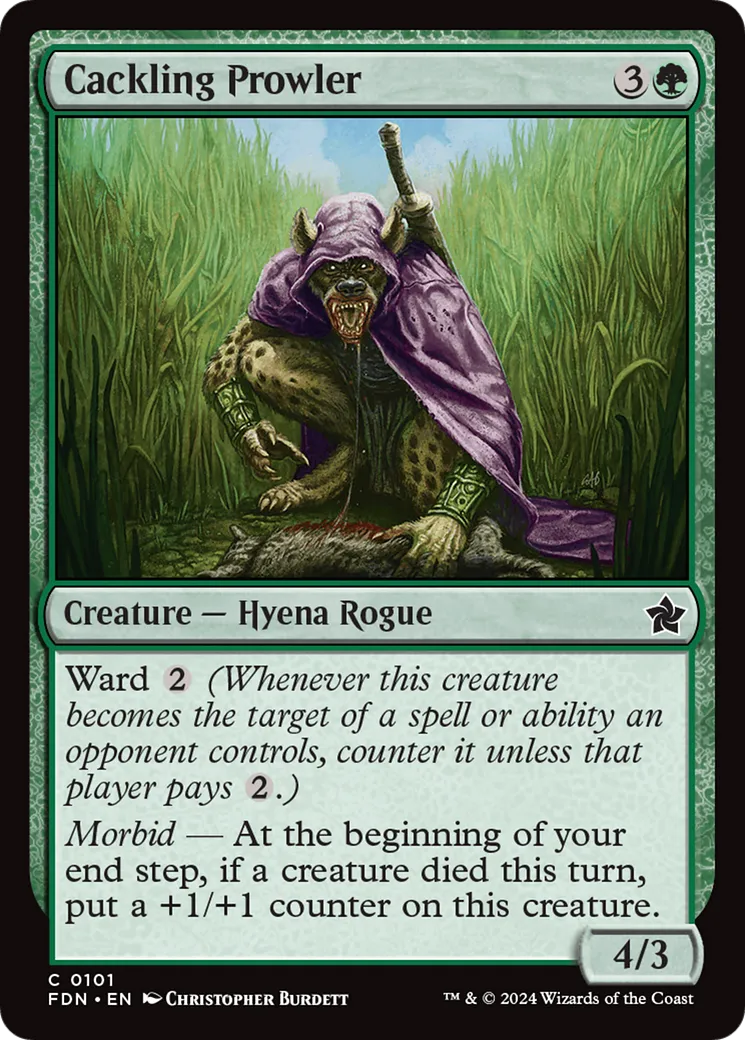 Cackling Prowler — Foundations — Magic: The Gathering