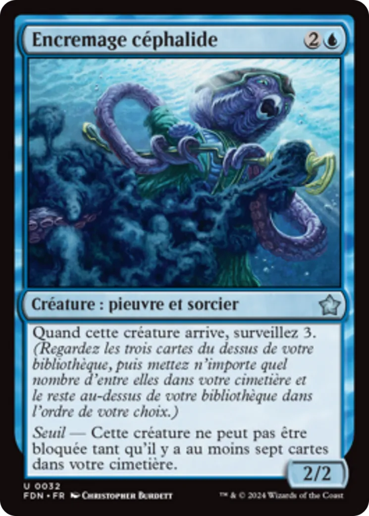 Encremage céphalide — Foundations — Magic: The Gathering