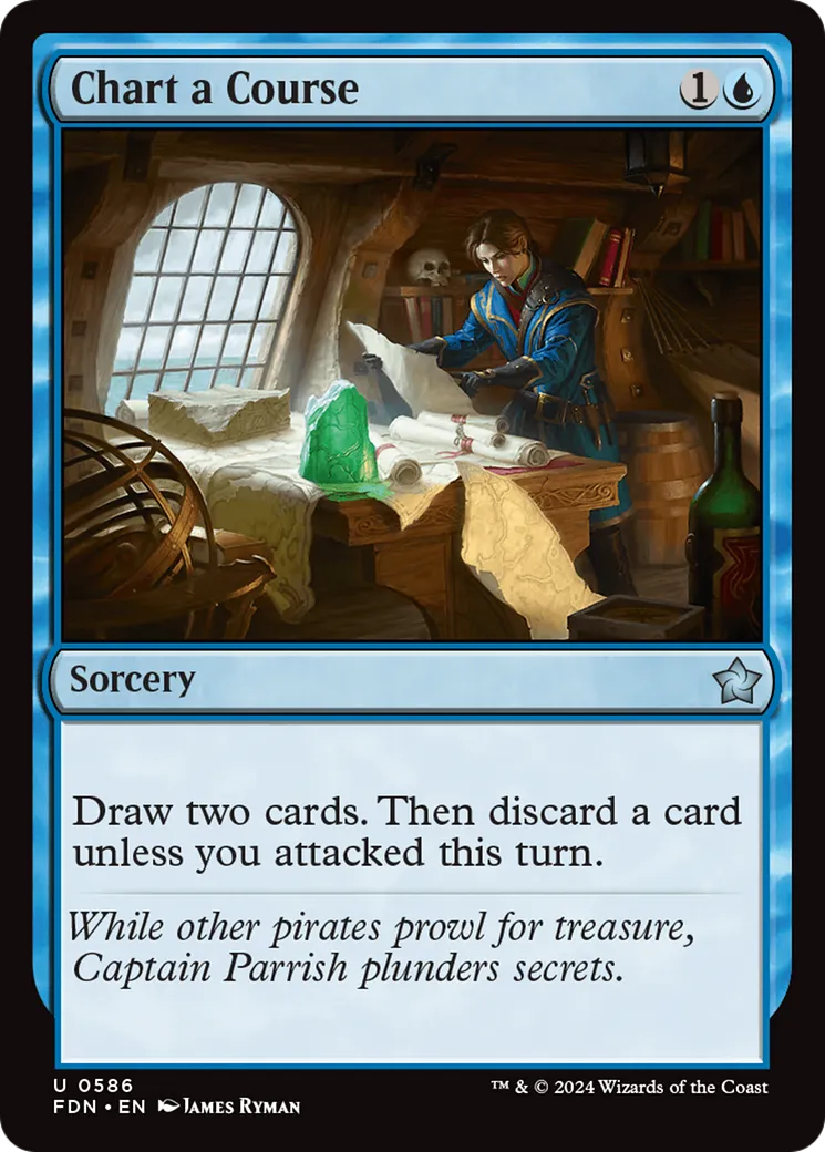 Tracer un cap — Foundations — Magic: The Gathering