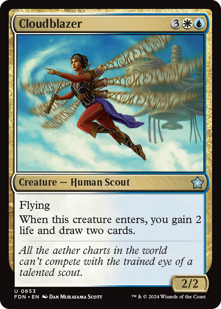 Cloudblazer — Foundations — Magic: The Gathering