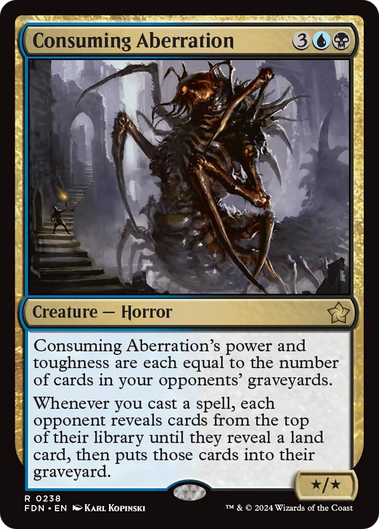 Aberration dévorante — Foundations — Magic: The Gathering