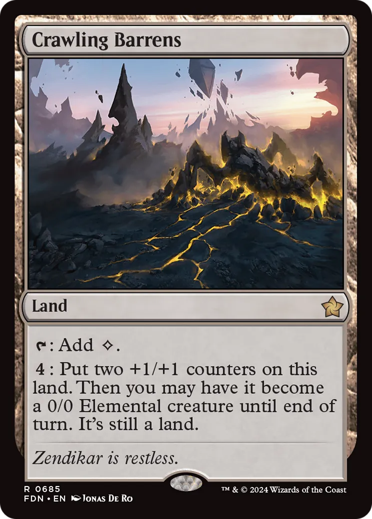 Landes rampantes — Foundations — Magic: The Gathering