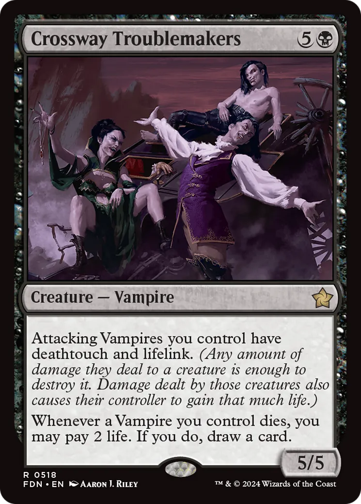 Fauteurs de troubles de la croisée — Foundations — Magic: The Gathering