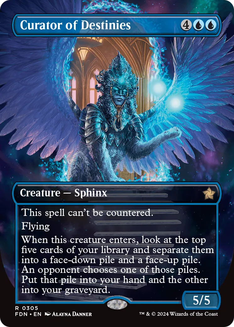 Curator of Destinies — Foundations — Magic: The Gathering