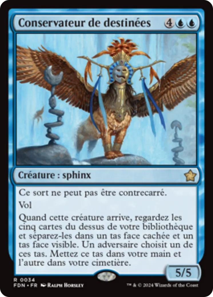 Conservateur de destinées — Foundations — Magic: The Gathering