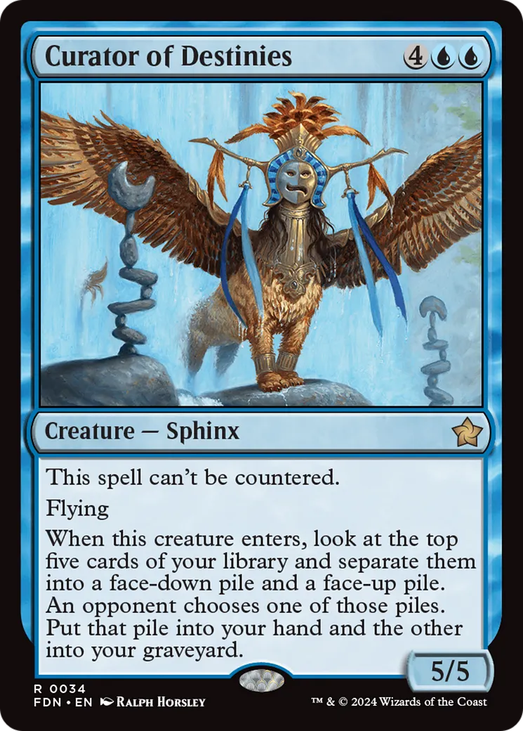 Conservateur de destinées — Foundations — Magic: The Gathering