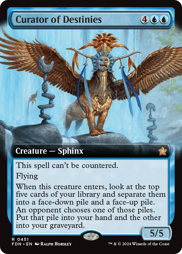 Curator of Destinies — Foundations — Magic: The Gathering