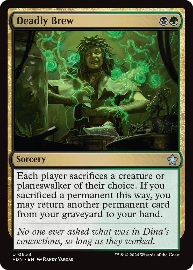 Décoction mortelle — Foundations — Magic: The Gathering