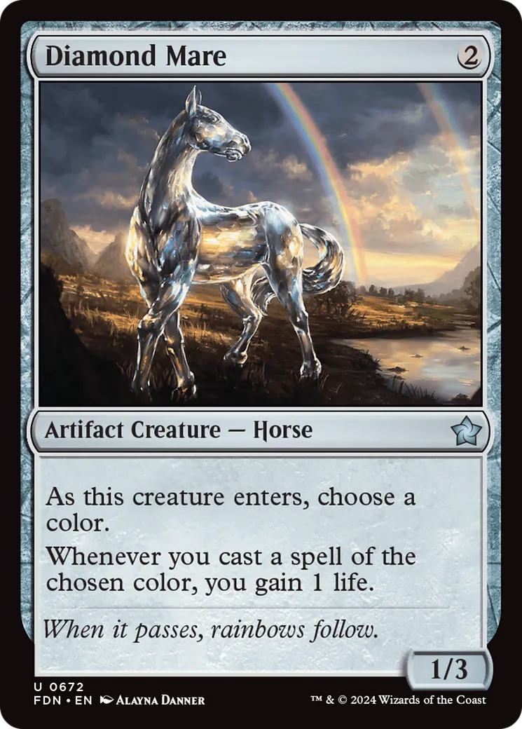 Jument du diamant — Foundations — Magic: The Gathering