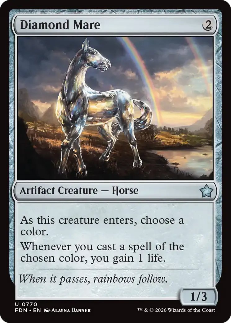Jument du diamant — Foundations — Magic: The Gathering