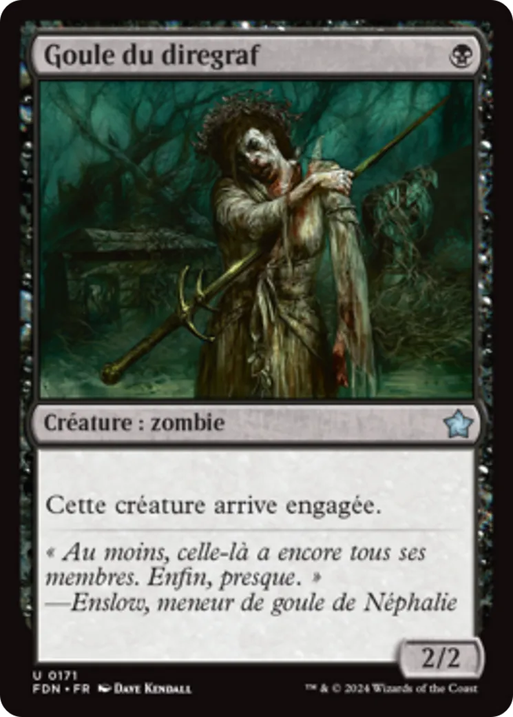 Goule du diregraf — Foundations — Magic: The Gathering