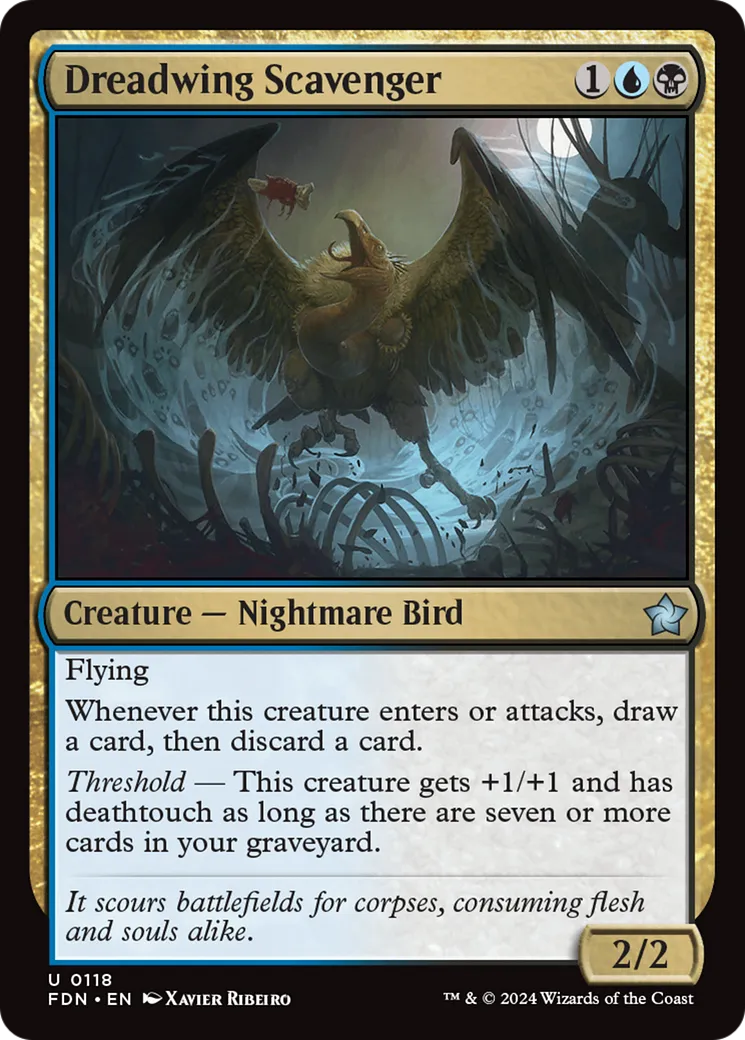 Dreadwing Scavenger — Foundations — Magic: The Gathering