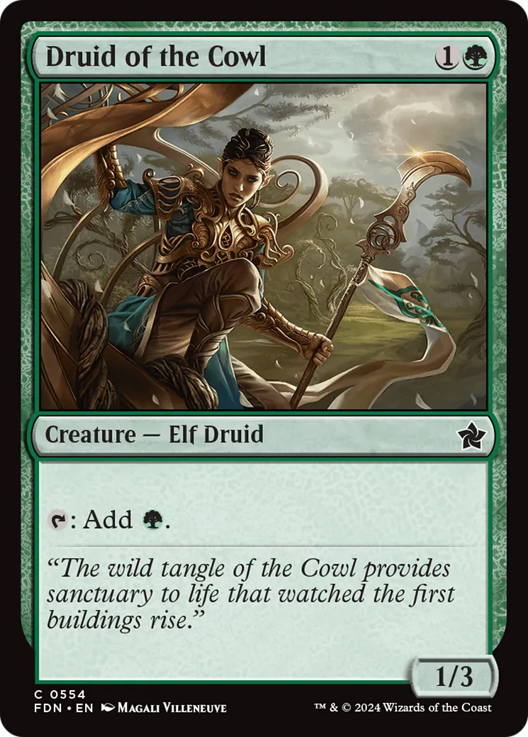Druidesse de l'Auvent — Foundations — Magic: The Gathering